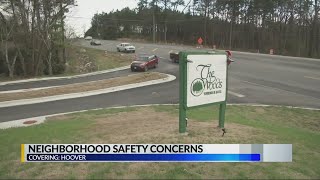 Hoover residents voice concerns about safety near neighborhood entrance