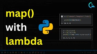 Python map() Function and Lambda Expressions Explained | PyMinis | codeayan