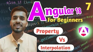 Difference Property Binding | Interpolation | Angular 18 Series aadiandjava