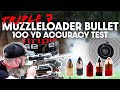 How accurate is Triple 7 at 100 yards? Testing 5 popular bullets  Triple Se7en - CVA Accura LR V2