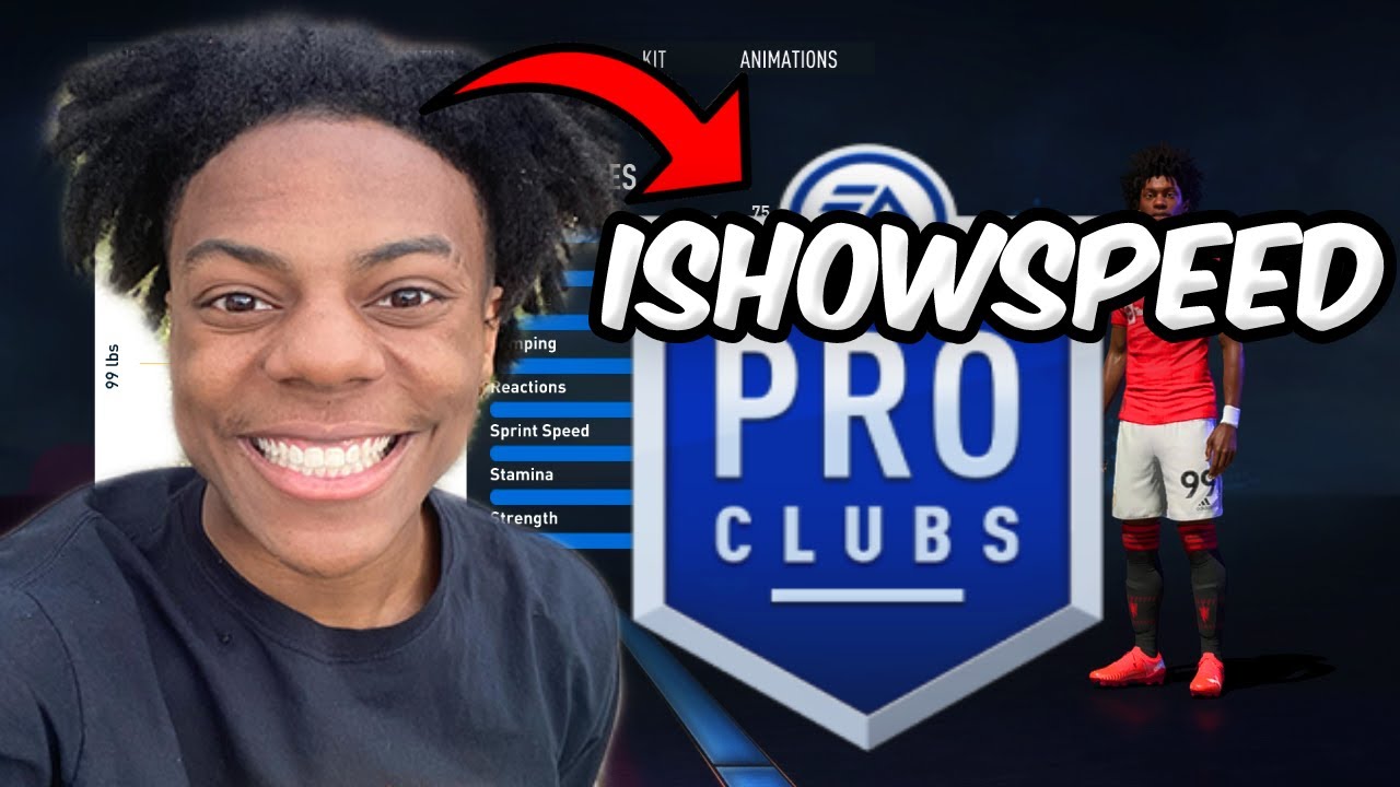 FIFA 23 | VIRTUAL PRO LOOKALIKE TUTORIAL - IShowSpeed - YouTube