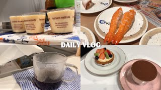 vlog I 平穏な週末🧣❄️ | お家でcafe  | お気に入り🧴 | プリン作り