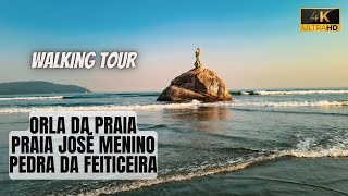 CONHEÇA A PRAIA JOSÉ MENINO - SANTOS (WALKING TOUR)