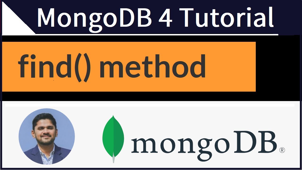 How To Use Find() Method In MongoDB | MongoDB Tutorial For Beginners ...