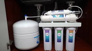SimPure T1 5-Stage Under Sink Reverse Osmosis Water Filtration System Installation Tutorial