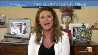 Recovery Fund, Gianluigi Paragone contro Francesca Puglisi: \