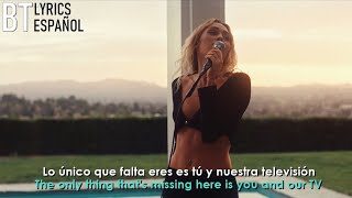 Miley Cyrus - Island // Lyrics + Español // Backyard Sessions