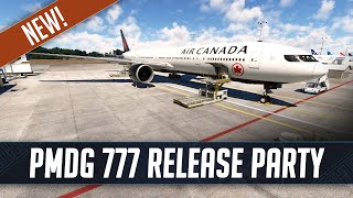 MSFS LIVE | PMDG 777-300ER *Release Party* | Air Canada Delivery Flight