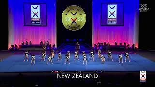 2023 ICU Worlds Youth All Girl Median -  Team New Zealand