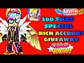 RICH ACCOUNT GIVEAWAY IN ||BLOCKMAN GO|| FREE ACCOUNT ( AT 1000 SUBS SPECIAL)