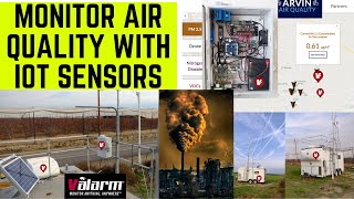 Air Quality Monitoring with IoT Sensors for USA Communities & Government Agencies