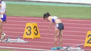 W 200m 女200m 決勝【4KｳﾙﾄﾗHD】関東陸上競技選手権大会千葉(第97回)2024.8.25 千葉県総合スポーツセンター