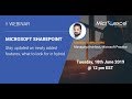 [WEBINAR] Microsoft SharePoint 2019: Stay updated on newly added features!