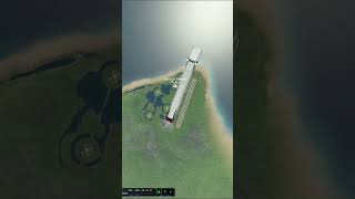 KSP2 Landing a Falcon 9 First Stage at the Space Centre!