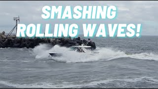 SKILLED CAPTAINS TAKE ON MANASQUAN INLET | A Storm is Coming | Manasquan Inlet Boats