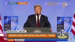 Ngenda Kumalawo Entalo Mu Africa   Trump