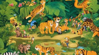 Jungle Book | Hindi Kahaniya | Mega Episode  | Animation Cartoon | Power Kids PLUS