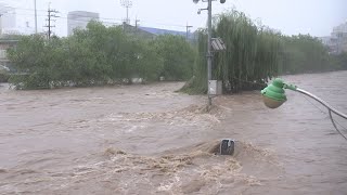 200mm 넘는 폭우…영산강·섬진강 홍수경보 발령 / 연합뉴스TV (YonhapnewsTV)