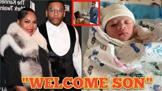 ASHANTI AND NELLY WELCOME THEIR FIRST BOUNCING BABY BOY TOGETHER