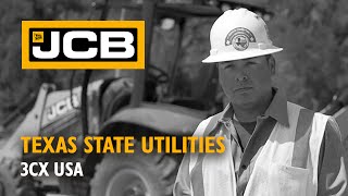 JCB at work for Texas State Utilities - USA