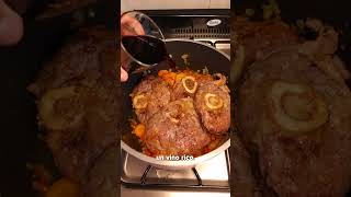 OSOBUCO al VINO TINTO 🍷🥩🤤