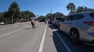 UF Homecoming Parade 10-7-22 - Pre-Parade ride to the start of the parade