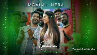 Maalai nera 😘 bgm video song WhatsApp status 💞 from A1 movie 🔥