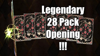 [Shadowverse Rise of Bahamut] Opening 28 Packs !!!! Standard/RoB