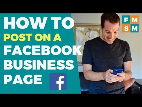Facebook Tutorial For Posting On A Business Page 2018 Facebook Tutorial For Posting On A Business Page 2018