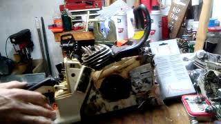 STIHL 024/026 MS260 FULL TEARDOWN UNCUT