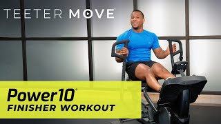15 Min Finisher Workout | Power10 Elliptical Rower | Teeter Move