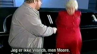 Madtv - Michael Moore (Paul Vogt) gets beat up by Barbara Bush (Mo Collins)