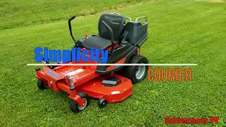 Simplicity Courier Zero Turn Mower