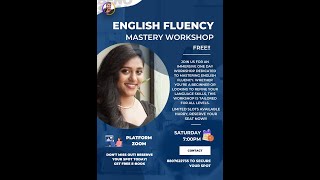 English Fluency Mastery Workshop