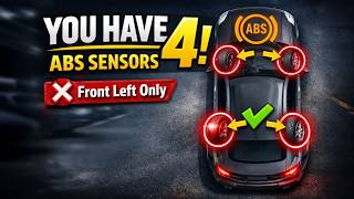 ABS Sensor Confusion Explained | Locate All 4 Sensors & Stop the “Front Left Only” Myth