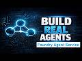 Microsoft Foundry Agent Service vs Agent Framework — Build Real AI Agents with Python