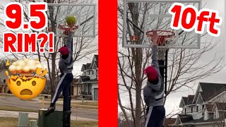 5’7” Kid First Dunk on 9.5 !! #shorts