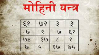 जानिए मोहिनी यन्त्र कैसे बनाते है || इस यन्त्र से वशीकरण भी कर सकते है || टोने - टोटके