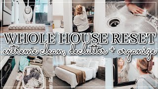 2023 HOME RESET | 2 days of speed cleaning | MESSY TO MINIMAL | WHITNEY PEA DECLUTTER WITH ME