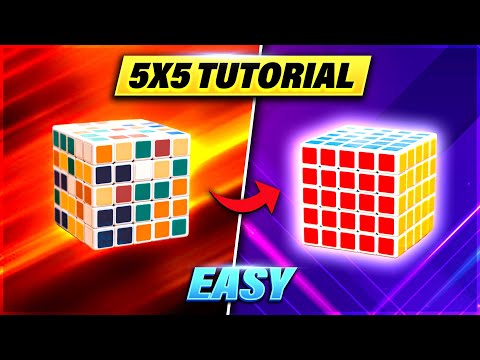 How To Solve A 5x5 Rubik's Cube: The Best & Easiest Way (High Quality) How To Solve A 5x5 Rubik's Cube: The Best & Easiest Way (High Quality)