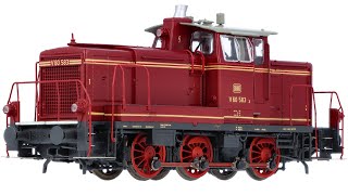 BRAWA 42402 Diesellok V60 | DB | DCC Sound | Spur H0