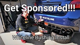 How to Install Whiteline Crossmember Bushings | 2017 Subaru WRX STI