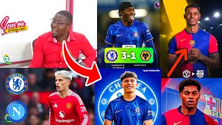 ATTA POKU’S BRILLIANT ANALYSIS CHELSEA FC 3-1 WOLVES, GARNACHO TO CHELSEA, RASHFORD TO BARCA \u0026 MORE