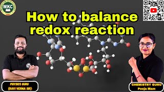 How to balance redox reaction (CHEMISTRY) #neet2025 #chemistry