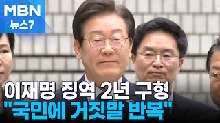 검찰, '선거법 위반' 이재명에 징역 2년 구형…\