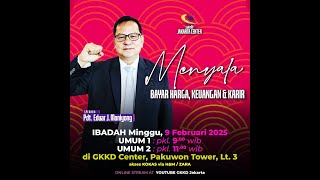 Ibadah UMUM 2 GKKD Jakarta Center -  9 Februari 2025, pkl. 11 WIB