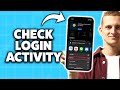 How to Check Login Activity on Instagram in iPhone 2026 (Step-By-Step Tutorial)