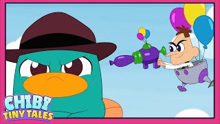 Phineas & Ferb Chibi Tiny Tales | Dr. Doofenshmirtz's Balloon-Inator 🎈 | @disneychannel