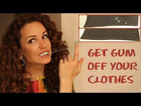 !! HOW TO GET GUM OUT OF CLOTHING !! Affordably Fabulous !! HOW TO GET GUM OUT OF CLOTHING !! Affordably Fabulous
