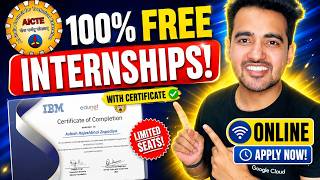 IBM Remote Internship 2026🚨 NO FEES, NO EXAM | IBM AICTE Summer Internships for Students